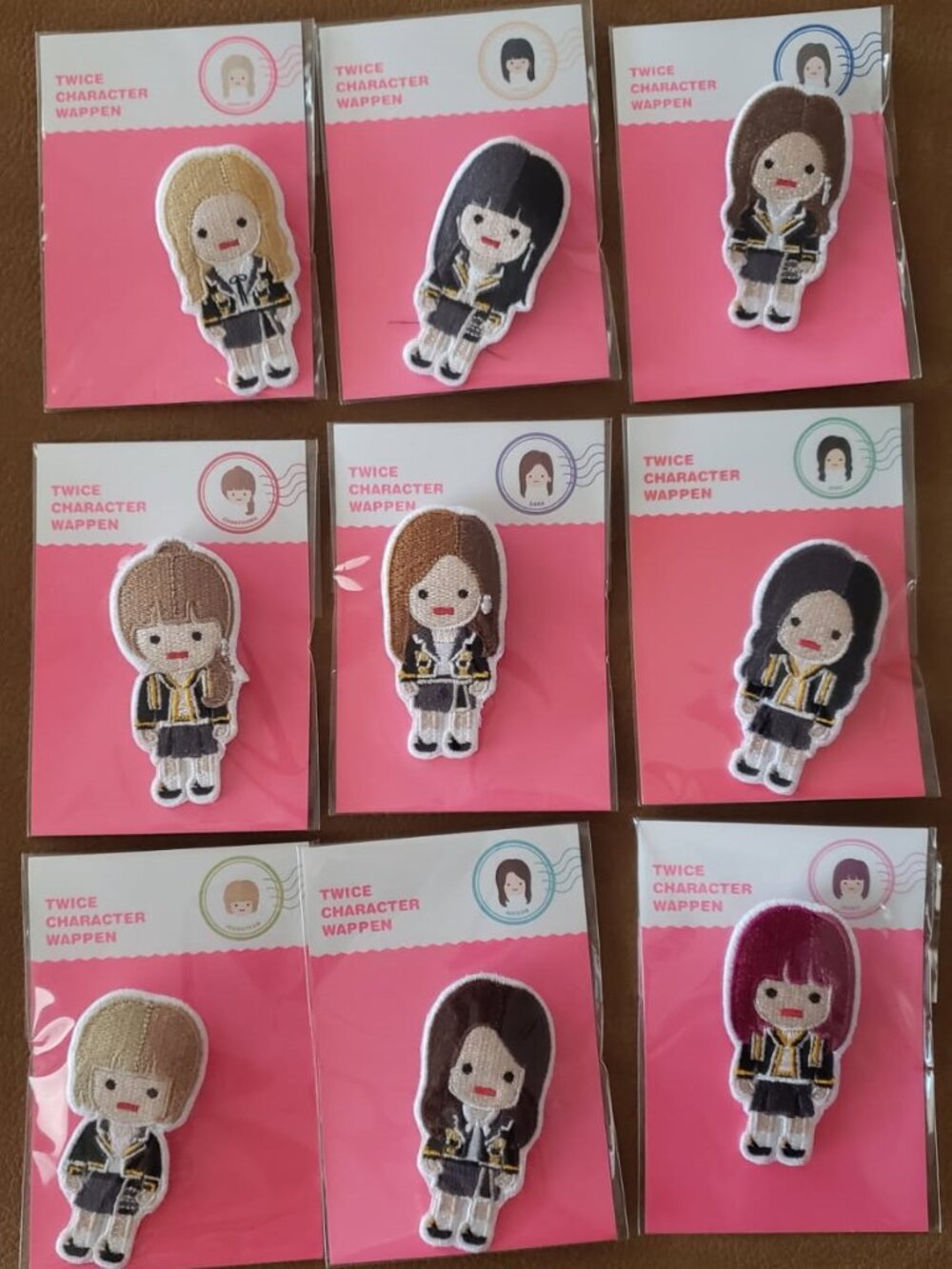 TWICE Character Wappen (FULL SET) JYP KPOP